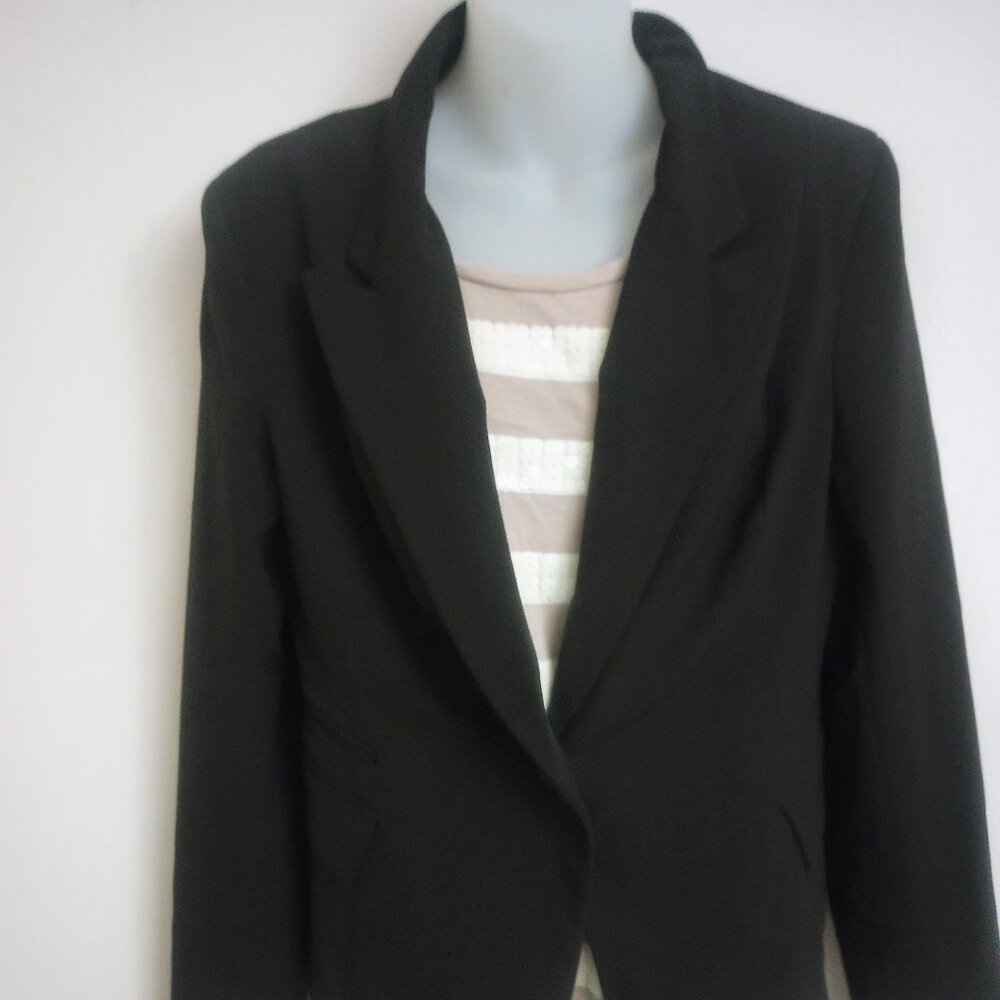 New York & Company Blazer and LOFT Sequin Top